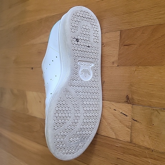 Adidas kids size 4 stan smith sneakers - Picture 4 of 13